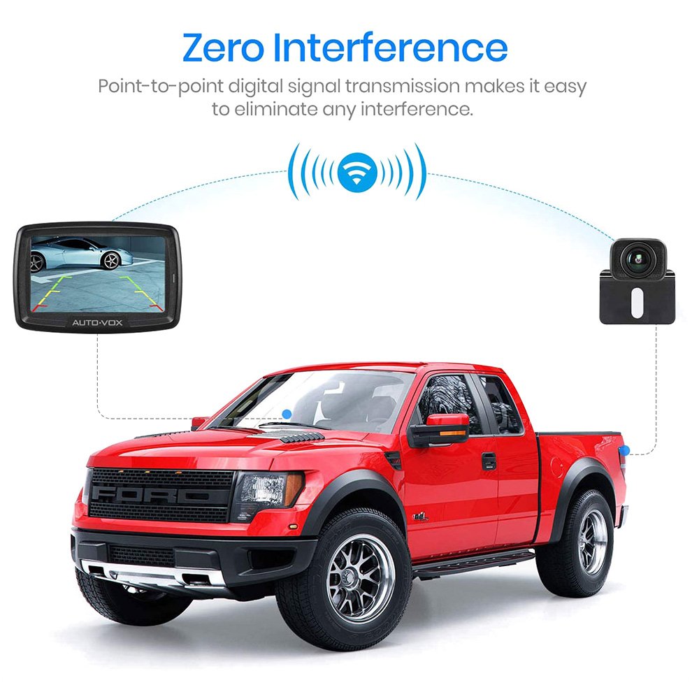AUTO-VOX 9.8ft Extension Cord Dash Cam Rear - Image 3