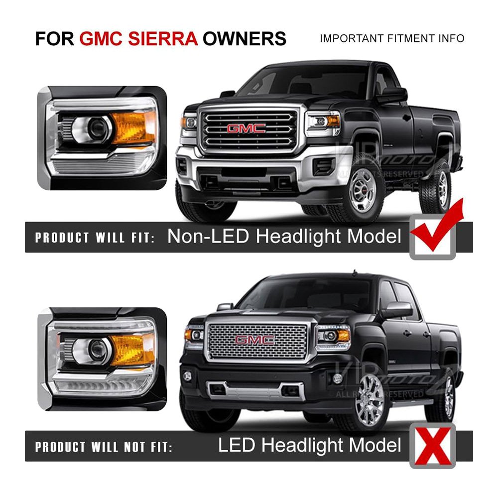 Autoparts LED Black Projector Headlights - Image 5