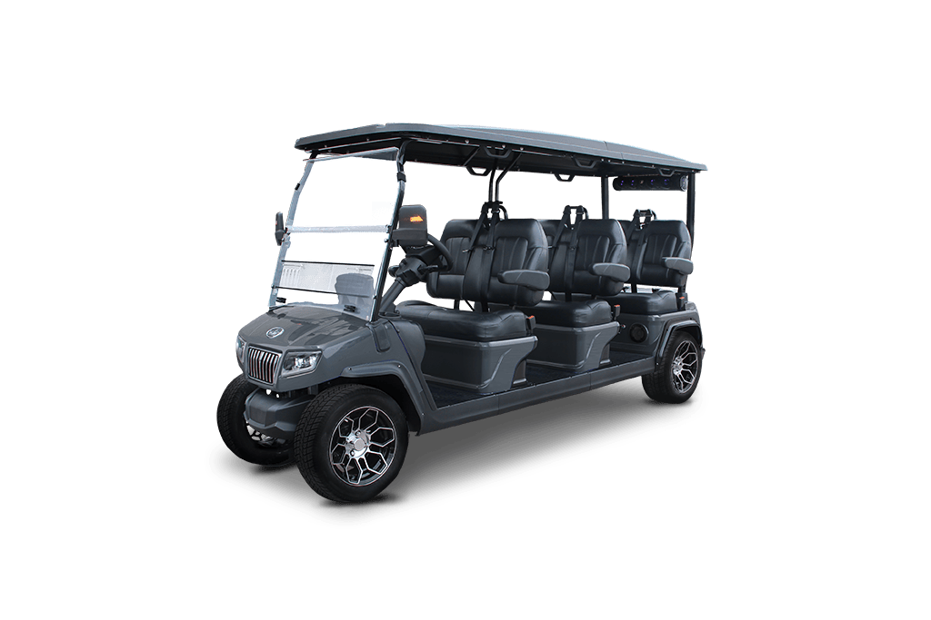 Arctic Gray Evolution D5 Ranger 6 - For Sale at Woody's Golf Carts