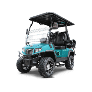 Sky Blue Evolution D5 Maverick 2+2 Plus - For Sale at Woody's Golf Carts