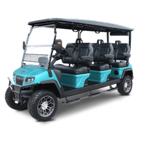 Sky Blue Evolution D5 Maverick 6 - For Sale at Woody's Golf Carts