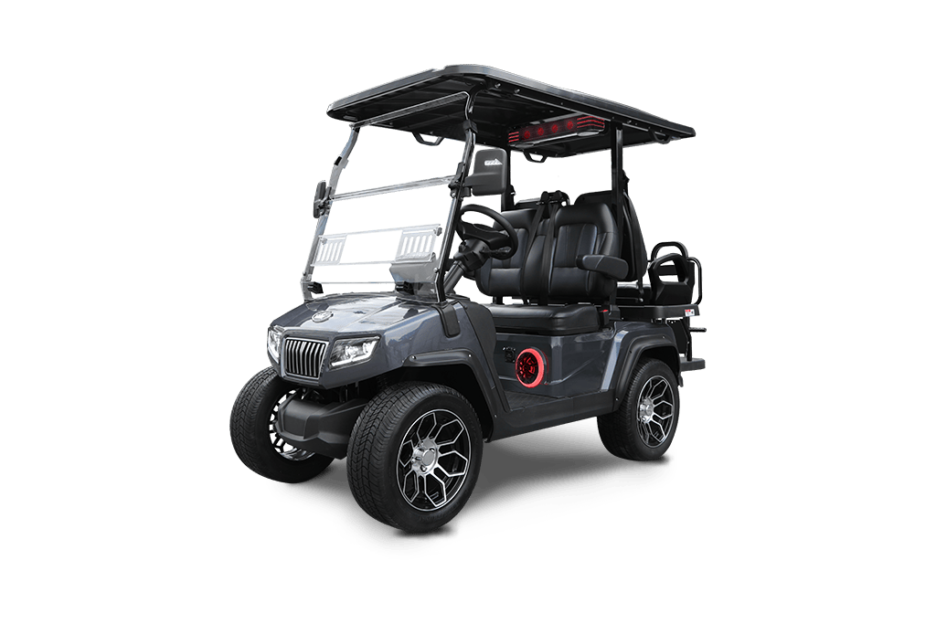 Arctic Gray Evolution D5 Ranger 2+2 Plus - For Sale at Woody's Golf Carts