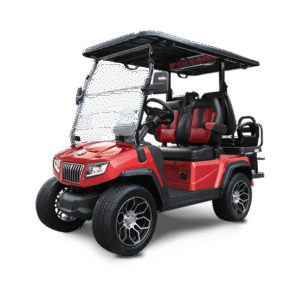 Flamenco Red Evolution D5 Ranger 2+2 - For Sale at Woody's Golf Carts