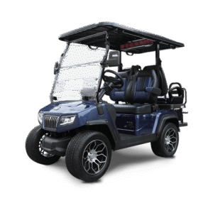 Mediterranean Blue Evolution D5 Ranger 2+2 - For Sale at Woody's Golf Carts