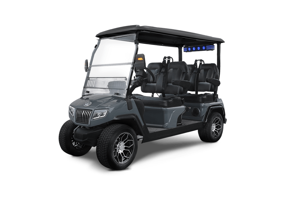 Arctic Gray Evolution D5 Ranger 4 - For Sale at Woody's Golf Carts