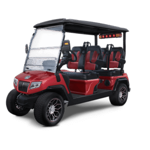 Flamenco Red Evolution D5 Ranger 4 - For Sale at Woody's Golf Carts