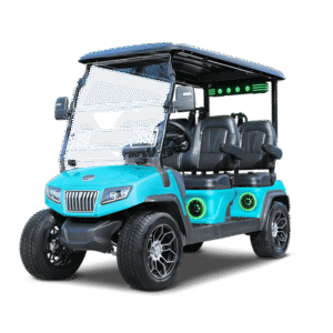 Sky Blue Evolution D5 Ranger 4 Plus - For Sale at Woody's Golf Carts