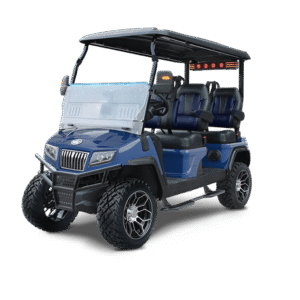 Mediterranean Blue Evolution D5 Maverick 4 - For Sale at Woody's Golf Carts