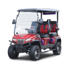 Flamenco Red Evolution D5 Maverick 4 Plus - For Sale at Woody's Golf Carts