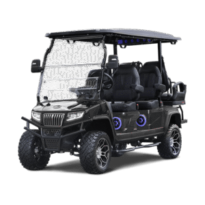 Black Sapphire Evolution D5 Maverick 4+2 Plus - For Sale at Woody's Golf Carts