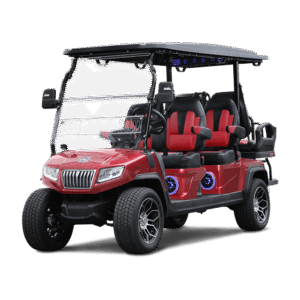 Flamenco Red Evolution D5 Ranger 4+2 Plus - For Sale at Woody's Golf Carts