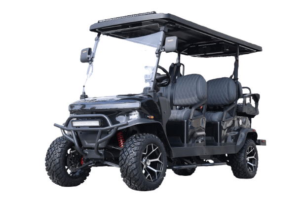 Black Denago Rover XL 6 - For Sale at Woody's Golf Carts