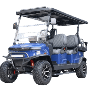 Mediterranean Blue Denago Rover XL 6 - For Sale at Woody's Golf Carts