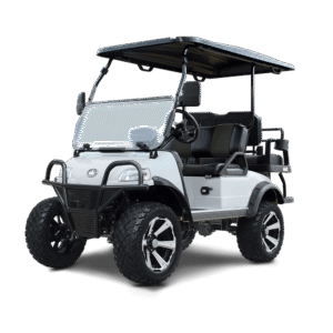 Mineral White Evolution Forester 4 Plus - For Sale at Woody's Golf Carts