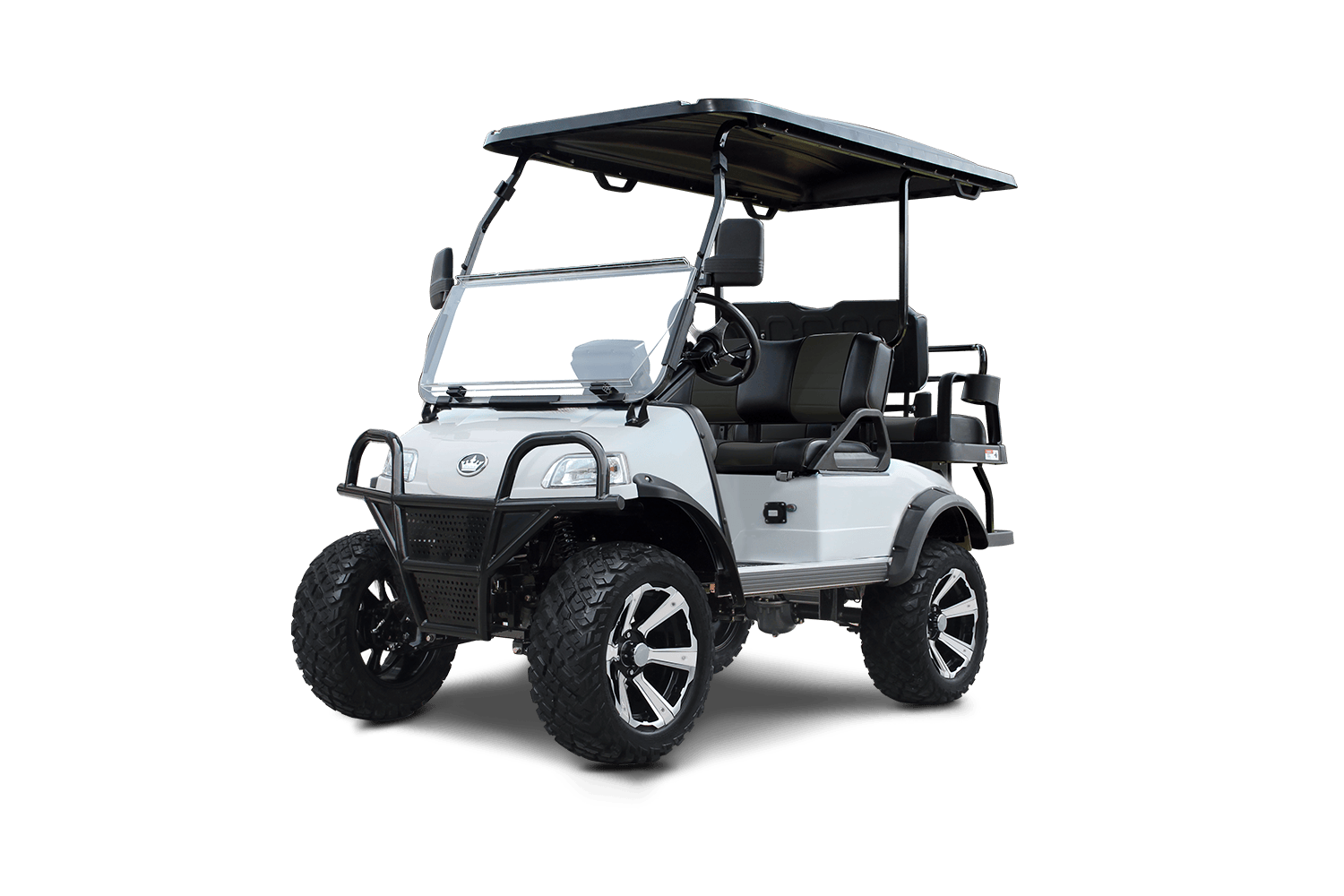 Mineral White Evolution Forester 4 Plus - For Sale at Woody's Golf Carts