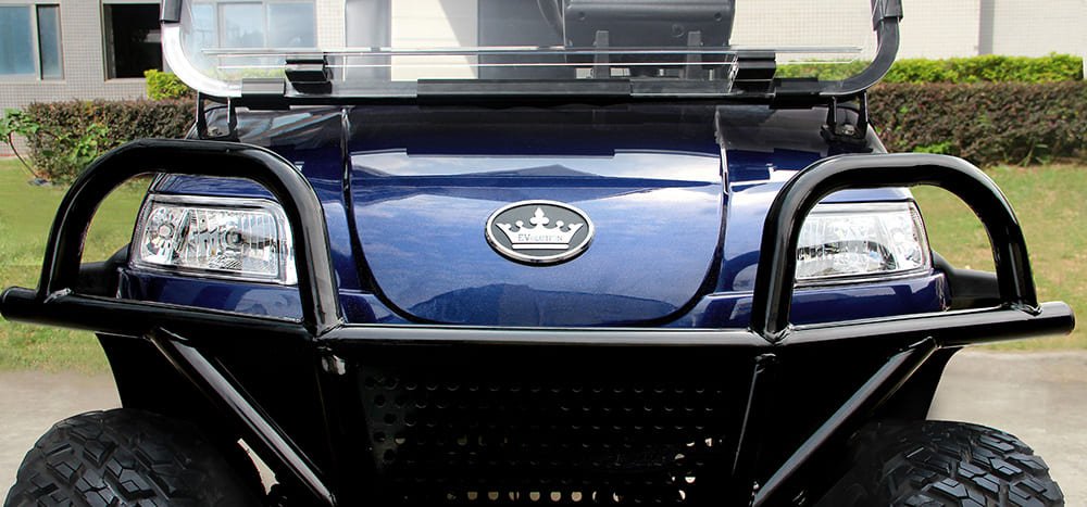 Mineral White Evolution Forester 4 Plus - For Sale at Woody's Golf Carts - Image 3
