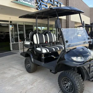 Black 2025 ICON i40L Golf Cart - For Sale at Woody's Golf Carts